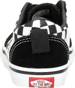 Vans TD Ward Slip-On Checkered Sneakers - Black/True White - Maat 23.5 -Goedkope Kleintje Kleding Winkel 1018x1200