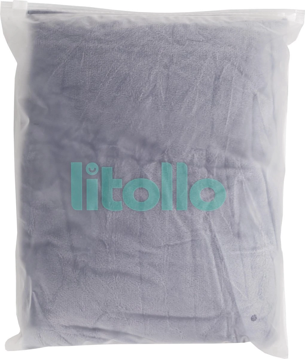 Litollo® Zwangerschapskussen (J-vorm) - Voedingskussen - Lichaamskussen - Zijslaapkussen - Body Pillow - Zachte Fleece Hoes XXL 145cm - Grijs 3 Litollo® Zwangerschapskussen (J-vorm) - Voedingskussen - Lichaamskussen - Zijslaapkussen - Body Pillow - Zachte Fleece Hoes XXL 145cm - Grijs - Afbeelding 3