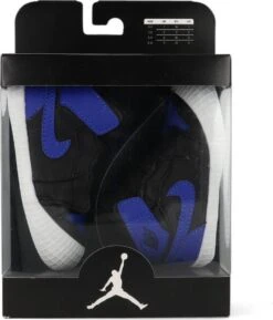Nike Jordan 1 Baby Crib Bootie - Flexibilieit En Comfort - Maat 16 - Zwart/Blauw/Wit -Goedkope Kleintje Kleding Winkel 1025x1200