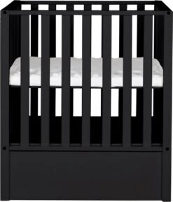 TWF Box Bas Met Lade Mat Zwart