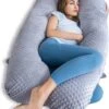 Premium Zwangerschapskussen – Zijslaapkussen - Voedingskussen – Lichaamskussen XXL - Body Pillow – Afneembare Hoes - 285 CM
