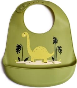 Merkloos 3 Stuks Siliconen Slabbetje Met Opvangbakje - Verstelbaar En Waterdicht - Dino Olifant Walvis -Goedkope Kleintje Kleding Winkel 1050x1200 2