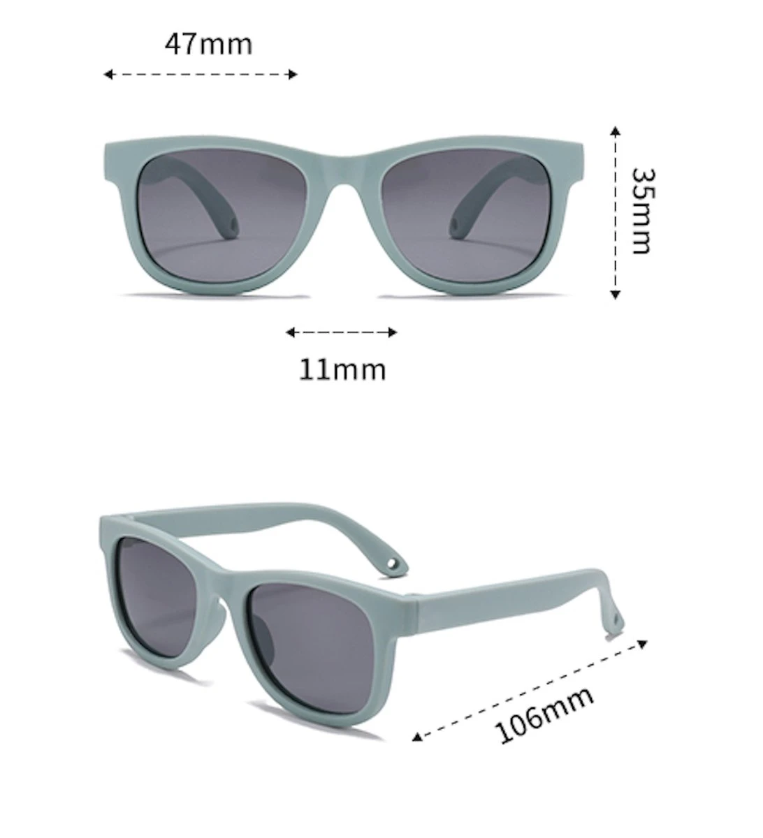 Maesy - Baby Zonnebril Indi - 0-2 Jaar - Flexibel Buigbaar - Verstelbaar Elastiek - Gepolariseerde UV400 Bescherming - Jongens En Meisjes - Babyzonnebril Vierkant - Licht Roze 4 Maesy - Baby Zonnebril Indi - 0-2 Jaar - Flexibel Buigbaar - Verstelbaar Elastiek - Gepolariseerde UV400 Bescherming - Jongens En Meisjes - Babyzonnebril Vierkant - Licht Roze - Afbeelding 4