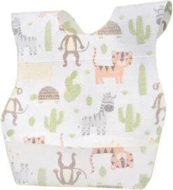 40 Stuks - Wegwerp Slabbetjes - Baby Peuter - Safari Dieren -Goedkope Kleintje Kleding Winkel 1095x1200 3