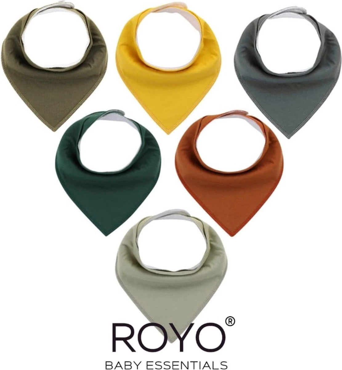 Set Van 6 Multicolor Slabbetjes - 100% Organisch Katoen & Fleece - Bandana Slab - Slabber - Kwijl Slabbetjes - Slabbertjes Baby - Kraamcadeau Jongen - Meisje 1 Set Van 6 Multicolor Slabbetjes - 100% Organisch Katoen & Fleece - Bandana Slab - Slabber - Kwijl Slabbetjes - Slabbertjes Baby - Kraamcadeau Jongen - Meisje