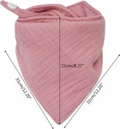 Set Van 8 Multicolor Slabbetjes - 100% Organisch Katoen - Bandana Slab - Hydrofiel - Slabber - Kwijl Slabbetjes - Slabbertjes Baby- Kraamcadeau Meisje -Goedkope Kleintje Kleding Winkel 1119x1200 1