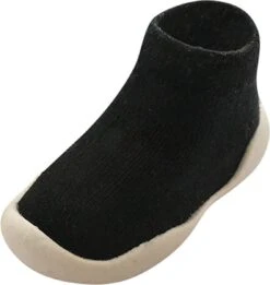 Antislip Baby Schoentjes - Eerste Loopschoentjes - Schoenmaat 22-23 - 18-24 Maanden (14cm) - Zwart - Completebabyuitzet -Goedkope Kleintje Kleding Winkel 1137x1200 1