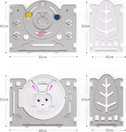 Merkloos Grondbox Konijn - Playpen -Goedkope Kleintje Kleding Winkel 1148x1200 4