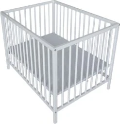 Prénatal Basis Babybox – In Hoogte Verstelbare Kinderbox – Stevige Baby Box –– Ronde Spijlen - 100 X 75 Cm – Wit -Goedkope Kleintje Kleding Winkel 1162x1200 3