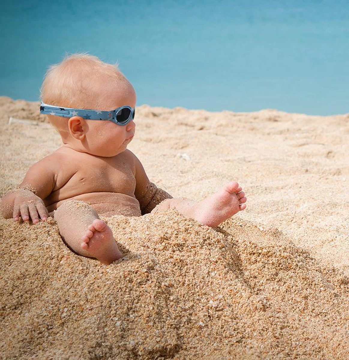 Dooky BabyBanz - Zonnebril - 0-2 Jaar - Blue Star 3 Dooky BabyBanz - Zonnebril - 0-2 Jaar - Blue Star - Afbeelding 3