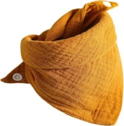 7 Stuks Hydrofiele Bandana Slabbetjes - Roze - Geel - Crème - Roestbruin -Goedkope Kleintje Kleding Winkel 1180x1200 2