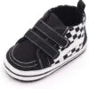 Stoere Hoge Baby Schoenen - Babysneakers Van Baby-Slofje - Zwart Maat 19 ( 13 Cm)