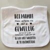 Merkloos Baby Slabbetje Cadeau Tekst Mama Zwangerschap Bekendmaking Aankondiging Voor De Liefste Aanstaande Geboorte Gaat Worden Jullie Worden Zwangerschapsaankondiging Je Wordt Moeder