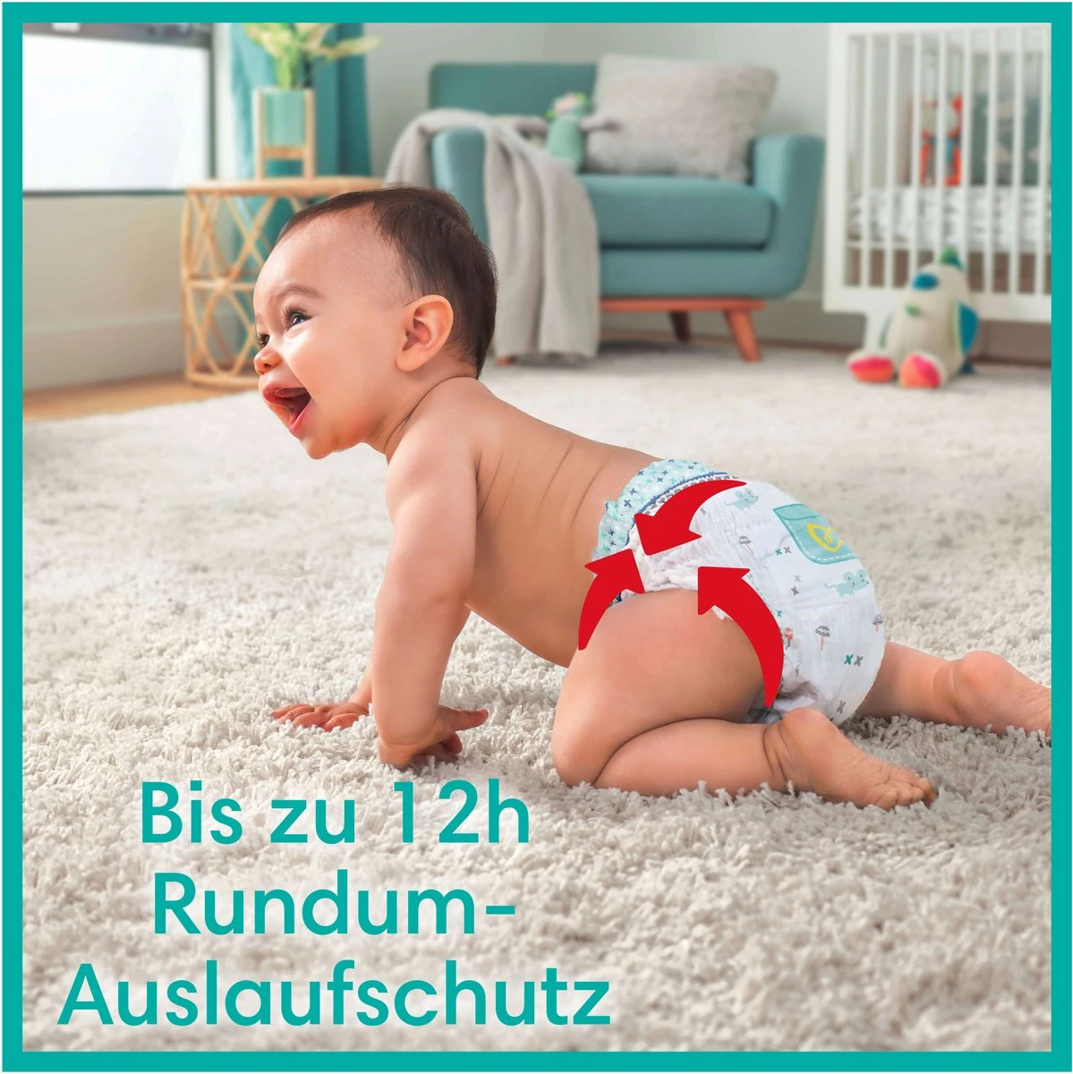 Pampers® Pampers Broek Premium Protection Maat 5 Junior, 12-17 Kg, Enkele Verpakking, 16 Stuks 3 Pampers® Pampers Broek Premium Protection Maat 5 Junior, 12-17 Kg, Enkele Verpakking, 16 Stuks - Afbeelding 3