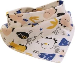 5- Pack - Bandana Slabbetjes - Safari Dinosaurus - 2-laags Katoen - Puntslabbetjes - Kwijlslabbetjes -Goedkope Kleintje Kleding Winkel 1200x1001 2