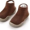 Antislip Baby Schoentjes - Maat 20/21 – 13 Cm - Mocca