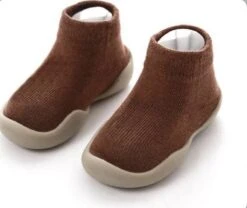 Antislip Baby Schoentjes - Maat 20/21 – 13 Cm - Mocca
