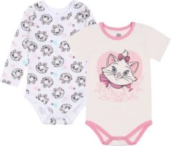 Disney Marie Cat - Babyset, Body Met Lange Mouwen, Body Met Korte Mouwen / 80