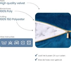 Telano Zwangerschapskussen XXL - Extra Hoes En Opbergtas - Exclusieve Gouden Rits - Velvet Stof - Voedingskussen - U Vorm - Extra Groot - Zijslaapkussen - Blauw -Goedkope Kleintje Kleding Winkel 1200x1036 2