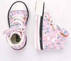 British Knights DEE Baby Meisjes Sneakers Hoog - Babyroze - Maat 26 -Goedkope Kleintje Kleding Winkel 1200x1037