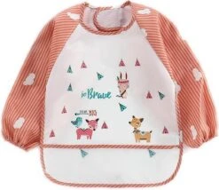 4-Pack - Slab Met Mouwen En Opvangbak - Leeuw, Eland En Hert - 1-4 Jaar -Goedkope Kleintje Kleding Winkel 1200x1041 1