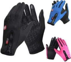 Unisex Touchscreen Winter Thermisch Warm Fietsen Fiets Ski- Outdoor Camping Wandelen Motorhandschoenen, Sport Volledige Vinger [zwart/s] -Goedkope Kleintje Kleding Winkel 1200x1049