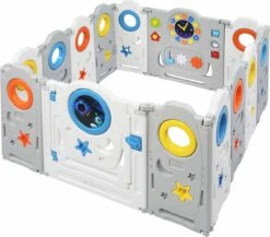 Baby Vivo Box Neo- Grondbox - Speelbox- Playpen-kruipbox- Kunststof 12 Elementen Met Zuignappen-flexibele Opstelling -Goedkope Kleintje Kleding Winkel 1200x1052 6