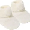Soft Touch Babyslofjes Pompom 0-3 Maanden Unisex Off White S408