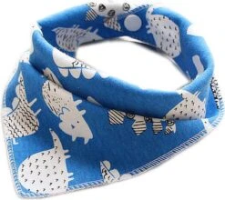 5- Pack - Bandana Slabbetjes - Safari Dinosaurus - 2-laags Katoen - Puntslabbetjes - Kwijlslabbetjes -Goedkope Kleintje Kleding Winkel 1200x1069 3