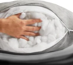 Telano Kussenvulling 500 Gram - D15 Polyestervulling Voor Zwangerschapskussen - Voedingskussen