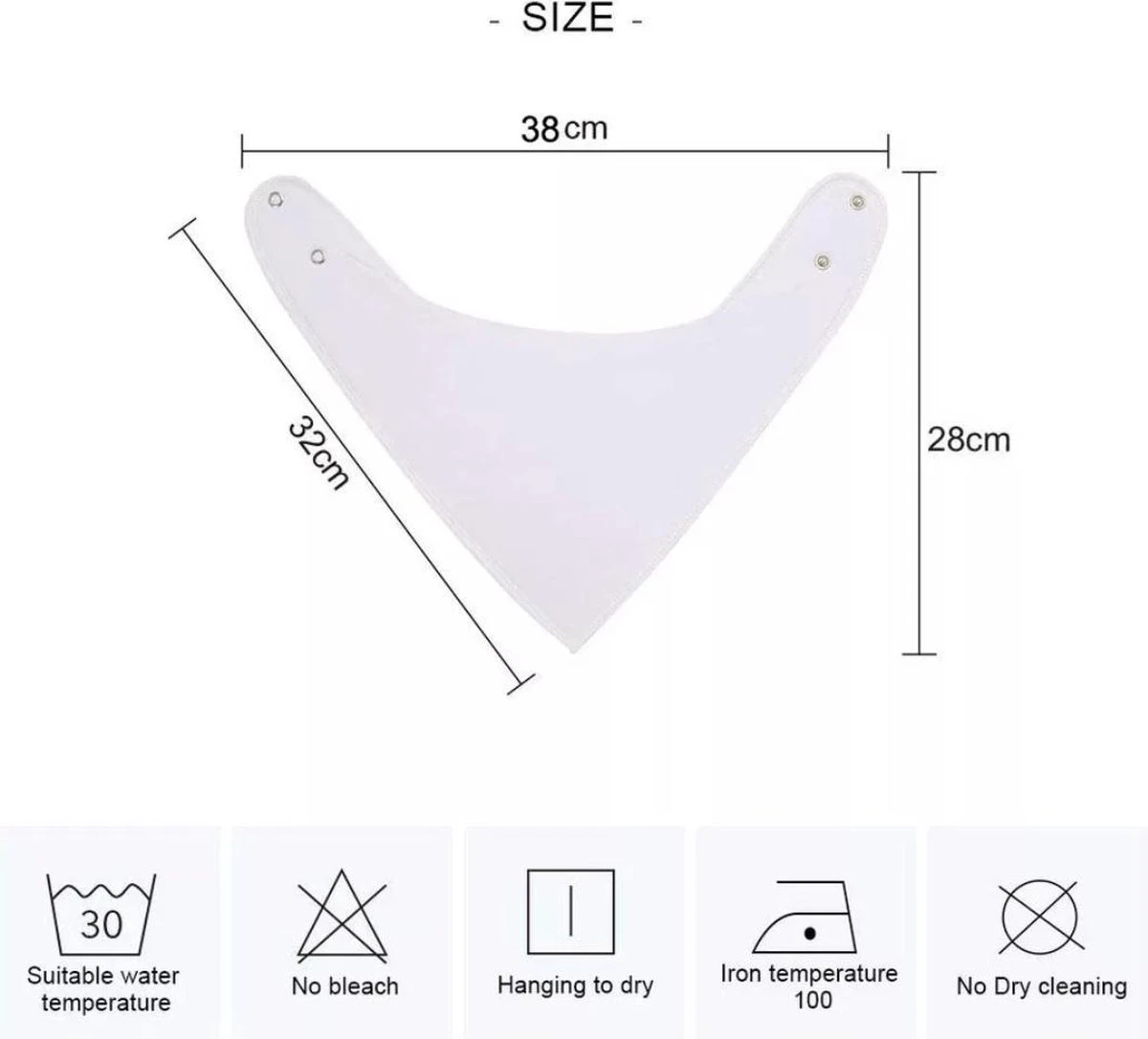 Set Van 6 Multicolor Slabbetjes - 100% Organisch Katoen & Fleece - Bandana Slab - Slabber - Kwijl Slabbetjes - Slabbertjes Baby - Kraamcadeau Jongen - Meisje 4 Set Van 6 Multicolor Slabbetjes - 100% Organisch Katoen & Fleece - Bandana Slab - Slabber - Kwijl Slabbetjes - Slabbertjes Baby - Kraamcadeau Jongen - Meisje - Afbeelding 4