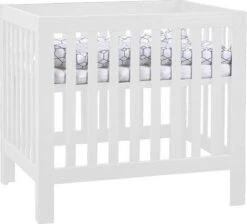 Colorfull Home - Box - Bart - Park - Babybox - Verstelbare Bodem - 80 X 100 Cm - Wit