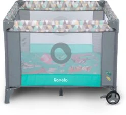 Lionelo Lene - Kinderbox - Voor Kinderen Tot 15 Kg - LockGuard Systeem - Compact