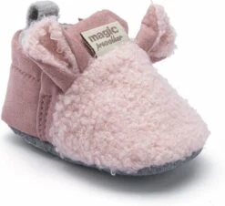 Babyslofjes - Antislip – Fleece Voering - Completebabyuizet - Slofjes Voor Je Baby, Dreumes Voor Jongens En Meisjes – 12-18 Maanden (13cm) - Roze -Goedkope Kleintje Kleding Winkel 1200x1099