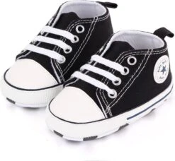 Baby Schoenen - Pasgeboren Babyschoenen - Eerste Baby Schoentjes 6-12 Maanden - Zachte Zool Antislip - Baby Slofjes 12cm - Zwart -Goedkope Kleintje Kleding Winkel 1200x1107 1