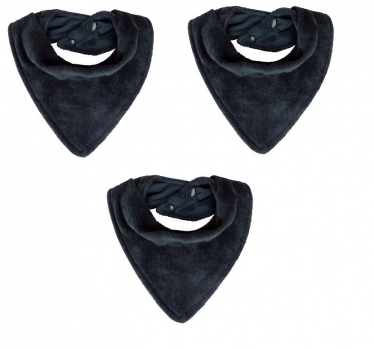 Silly Billyz Slabbertje Towel Bandana Bibs Navy Vintage 3 Stuks 1 Silly Billyz Slabbertje Towel Bandana Bibs Navy Vintage 3 Stuks