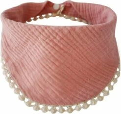 MINIIYOU - 6 Stuks - Hydrofiele Bandana Slabbetjes Meisje Franjes - Roze Geel - Beige -Goedkope Kleintje Kleding Winkel 1200x1125 2