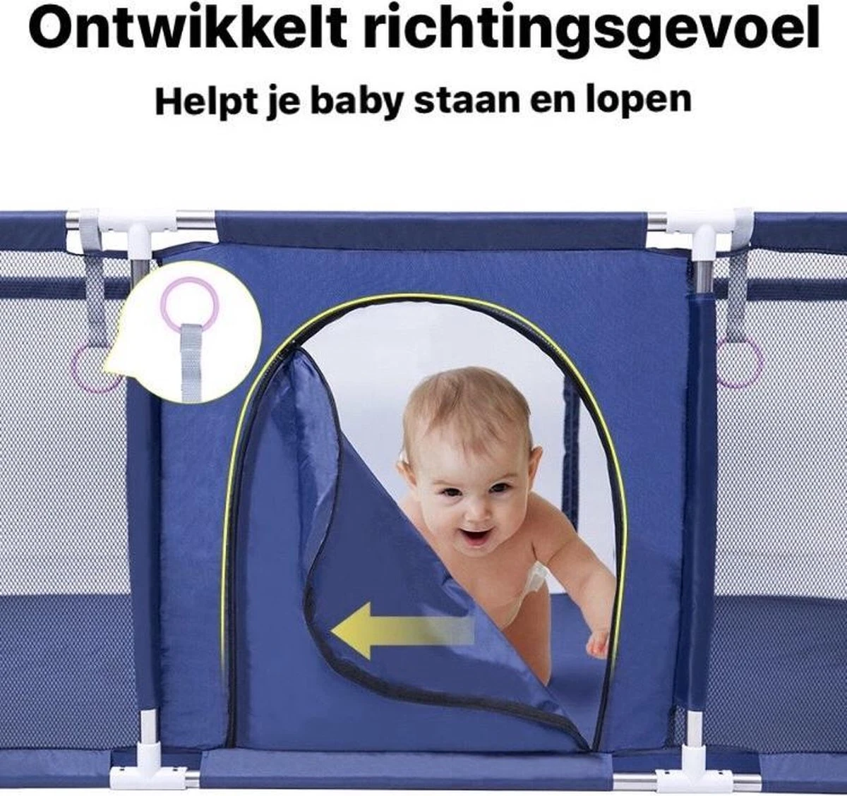 Merkloos Grondbox |Blauw S | Kruipbox | Speelbox | Playpen | Baby | Peuter En Kind Afscherming | Gigantische Baby Box | Kinderbox 5 Merkloos Grondbox |Blauw S | Kruipbox | Speelbox | Playpen | Baby | Peuter En Kind Afscherming | Gigantische Baby Box | Kinderbox - Afbeelding 5