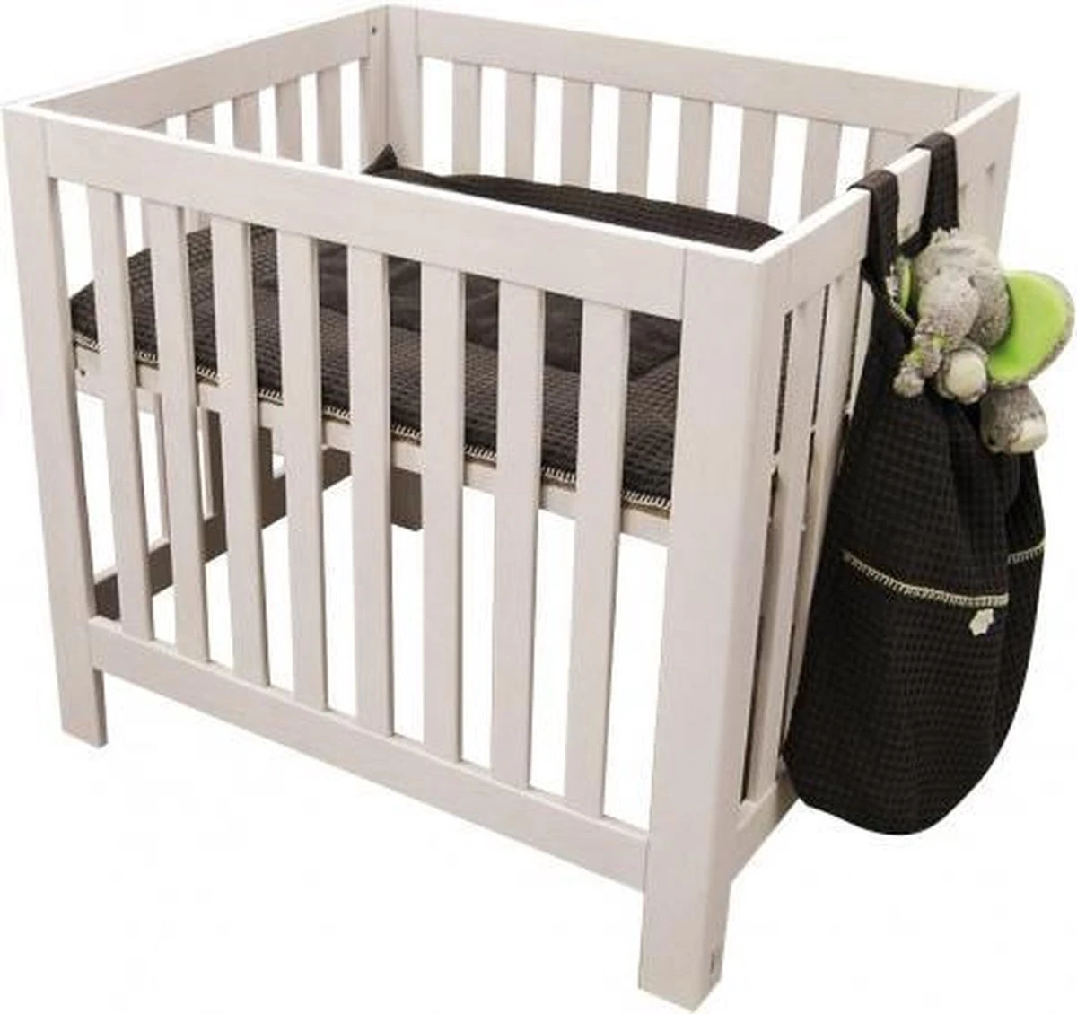 Colorfull Home - Box - Bart - Park - Babybox - Verstelbare Bodem - 80 X 100 Cm - Wit 2 Colorfull Home - Box - Bart - Park - Babybox - Verstelbare Bodem - 80 X 100 Cm - Wit - Afbeelding 2