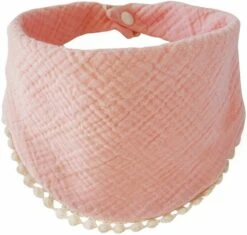 MINIIYOU - 6 Stuks - Hydrofiele Bandana Slabbetjes Meisje Franjes - Roze Geel - Beige -Goedkope Kleintje Kleding Winkel 1200x1142 2