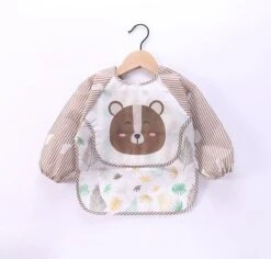 Slabbetjes Lange Mouwen Met Opvangbak (1-3 Jaar) - Dinosaurus Beer - Mag In Vaatwasser/ Wasmachine 10 Slabbetjes Lange Mouwen Met Opvangbak (1-3 Jaar) - Dinosaurus Beer - Mag In Vaatwasser/ Wasmachine -Goedkope Kleintje Kleding Winkel 1200x1146 3