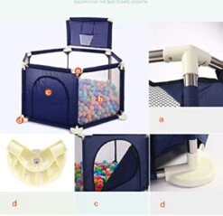 Merkloos Speelbox - Opvouwbaar - 0-6 Jaar - Grondbox - Inclusief Kleurrijke Speelmat - Playpen - Ballenbak - Baby Box Speelgoed - Box -Goedkope Kleintje Kleding Winkel 1200x1161 5