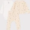 Petit Bateau Set Met Print Van Katoen Voor Baby's Unisex Kledingset - Maat 62