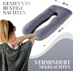 Zwangerschapskussen Swissl - Zijslaapkussen - Lichaamskussen - Body Pillow -Goedkope Kleintje Kleding Winkel 1200x1162 4