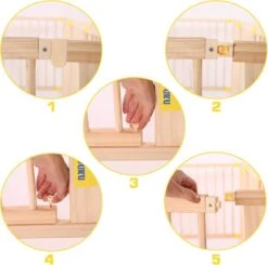 KIDUKU® 7,2 Meter Veiligheidshek XXL Inklapbaar Incl. Deur, Bestaand Uit 8 Elementen, Naar Wens Te Vormen Box Hek Grondbox 9 KIDUKU® 7,2 Meter Veiligheidshek XXL Inklapbaar Incl. Deur, Bestaand Uit 8 Elementen, Naar Wens Te Vormen Box Hek Grondbox -Goedkope Kleintje Kleding Winkel 1200x1189 5