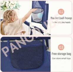 Merkloos Speelbox - Opvouwbaar - 0-9 Jaar - Grondbox - Inclusief Kleurrijke Speelmat - Playpen - Ballenbak - Baby Box Speelgoed - Box -Goedkope Kleintje Kleding Winkel 1200x1190 5