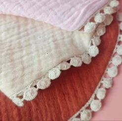 Set Van 6 Aardetinten Slabbetjes - 100% Organisch Katoen - Bandana Slab - Hydrofiel - Slabber - Kwijl Slabbetjes - Slabbertjes Baby - Kraamcadeau Meisje -Goedkope Kleintje Kleding Winkel 1200x1196 1