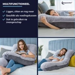 Premium Zwangerschapskussen – Zijslaapkussen - Voedingskussen – Lichaamskussen XXL - Body Pillow – Afneembare Hoes - 285 CM -Goedkope Kleintje Kleding Winkel 1200x1197 2