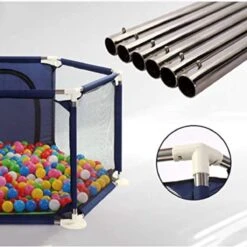 Merkloos Speelbox - Opvouwbaar - 0-6 Jaar - Grondbox - Inclusief Kleurrijke Speelmat - Playpen - Ballenbak - Baby Box Speelgoed - Box -Goedkope Kleintje Kleding Winkel 1200x1198 11