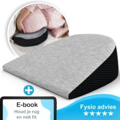 Good4You Zwangerschapskussen - Voedingskussen - Zijslaapkussen - Lichaamskussen - Body Pillow - Afneembare Hoes